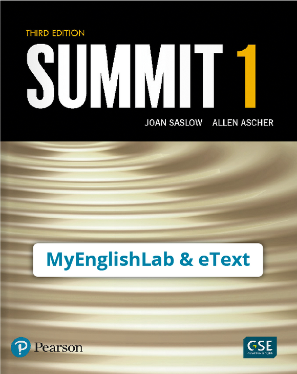SUMMIT 1 3º edición (Código de acceso eBook + MyEnglishLab) - 9780135748794