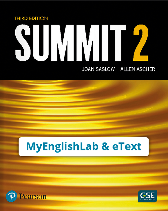 SUMMIT 2 3º edición (Código de acceso eBook + MyEnglishLab) - 9780135717660