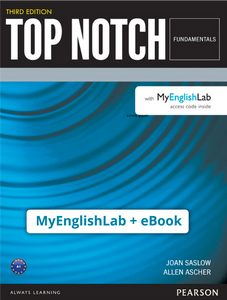 TOP NOTCH, FUNDAMENTALS 3º edición (Código de acceso eBook + MyEnglishLab) 9780135692141